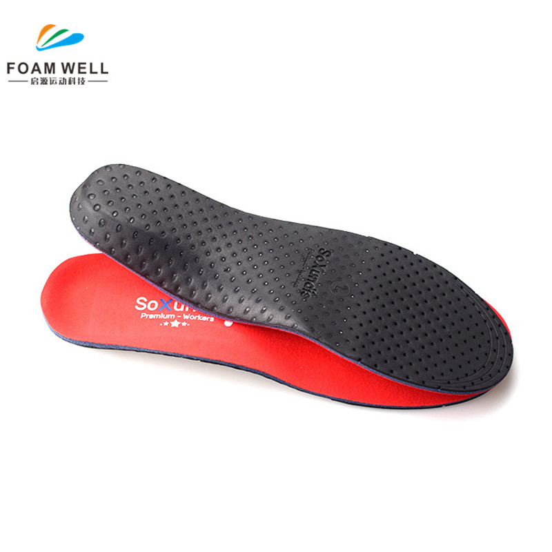 Hot Selling PU Foam EVA Shoe Inserts Voor Fasciitis Plantaris Platte Voet Hoge Steunzool Orthesen Inlegzolen